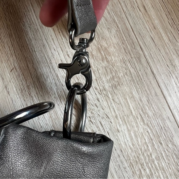 Cynthia Rowley Pewter Zipper Cross Body - Picture 12 of 15